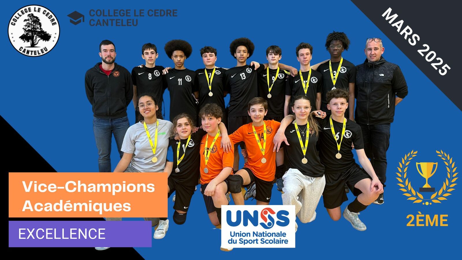 🏐 Un grand bravo à nos équipes minimes ! 🏐