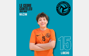 🏐 Présentation des joueurs – Objectif Tours ! 🏐 Les libéros