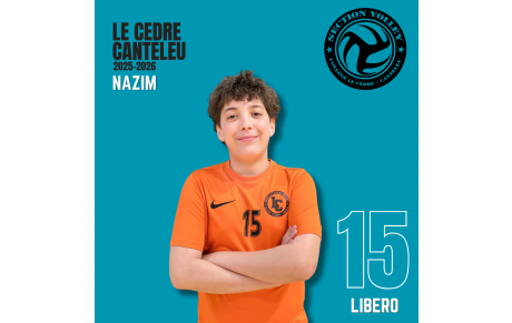 🏐 Présentation des joueurs – Objectif Tours ! 🏐 Les libéros